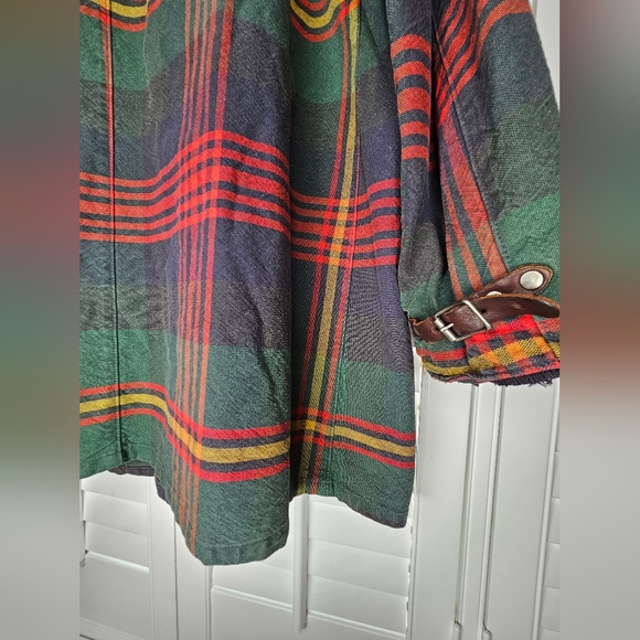 Polo Ralph Lauren Tartan Canvas Fireman’s Clasp Chore Coat Large - Picture 9 of 12